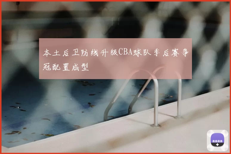 本土后卫防线升级CBA球队季后赛争冠配置成型