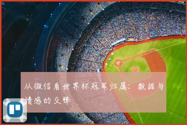 从微信看世界杯冠军归属:数据与情感的交锋